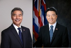 Governor-elect David Ige & Lt. Gov-elect Shan Tsutsui
